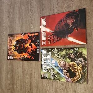 Starwars- Screaming Citadel & Starwars- Darthmaul & WolverinecBack in Japan